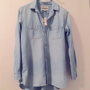 Madewell chambray shirt